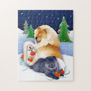 SNOWBABIES Chow 2020 Holiday puzzle