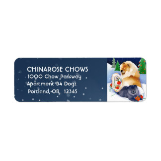 SNOWBABIES - Return Address Labels Customize
