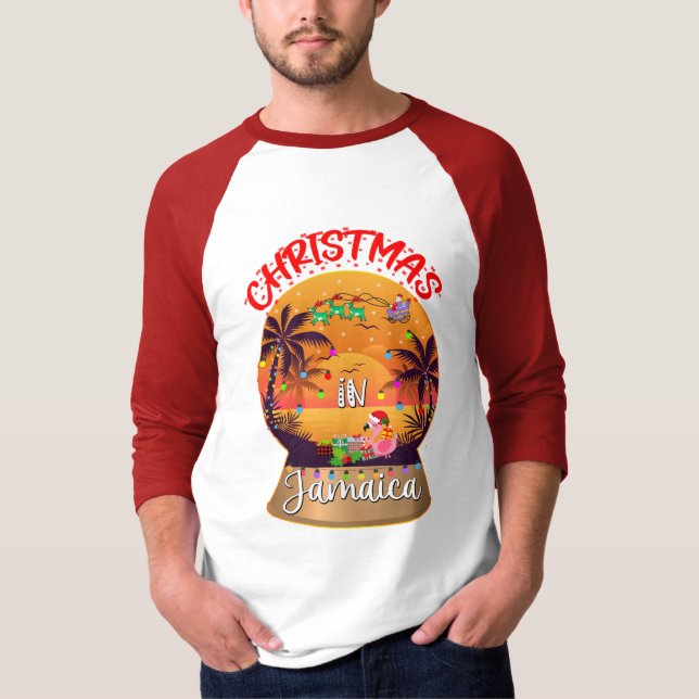 Snowball Christmas in Jamaica Group Matching    T-Shirt (Front)