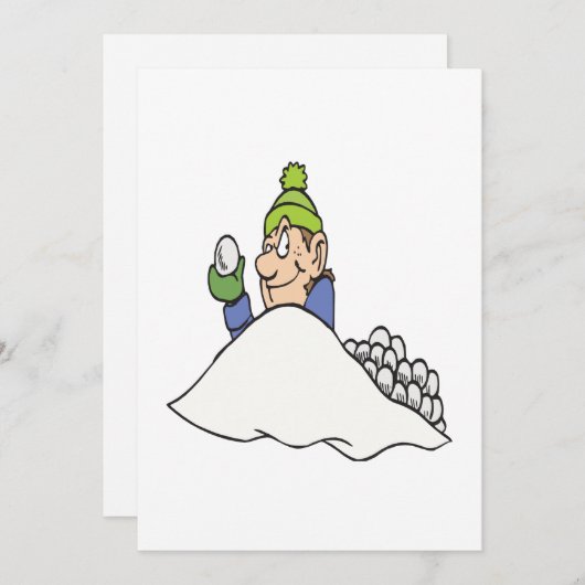 Snowball Fight (Front/Back)