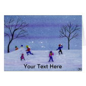 Snowball Fight (Front Horizontal)