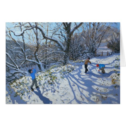 Snowball Fight 2007 Cards (Front Horizontal)