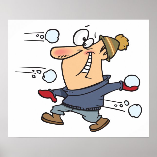 Snowball Fight Poster (Front)