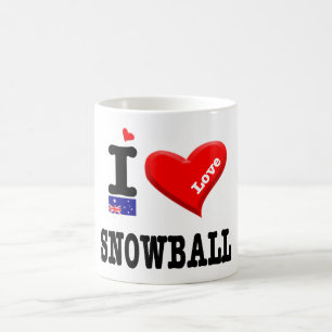 SNOWBALL - I Love - Coffee Mug