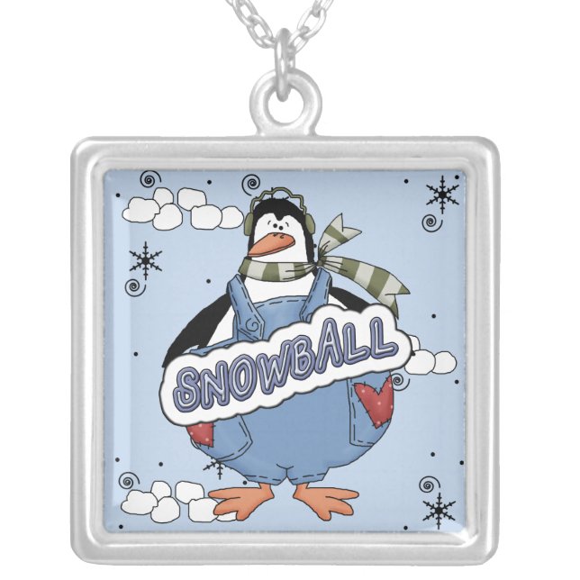 Snowball Necklace (Front)