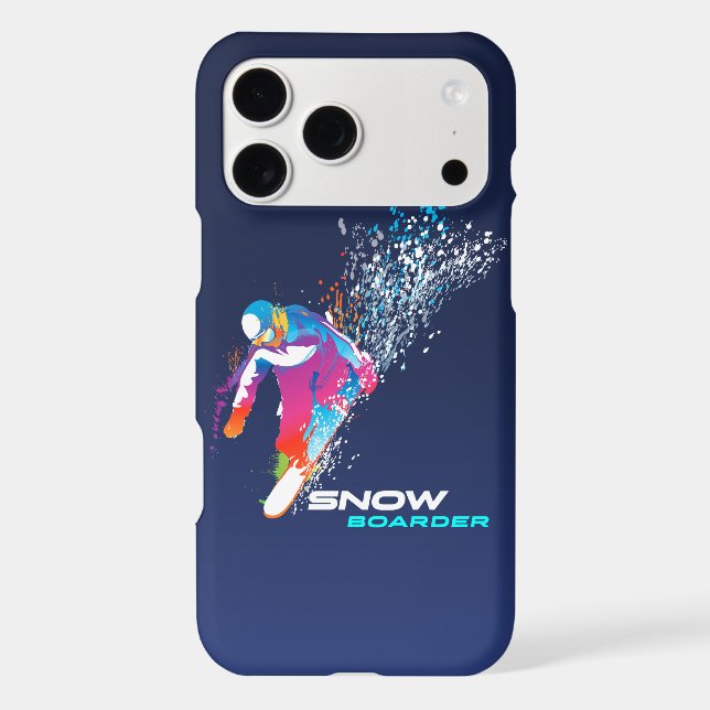 Snowbaording | iPhone case (Back)