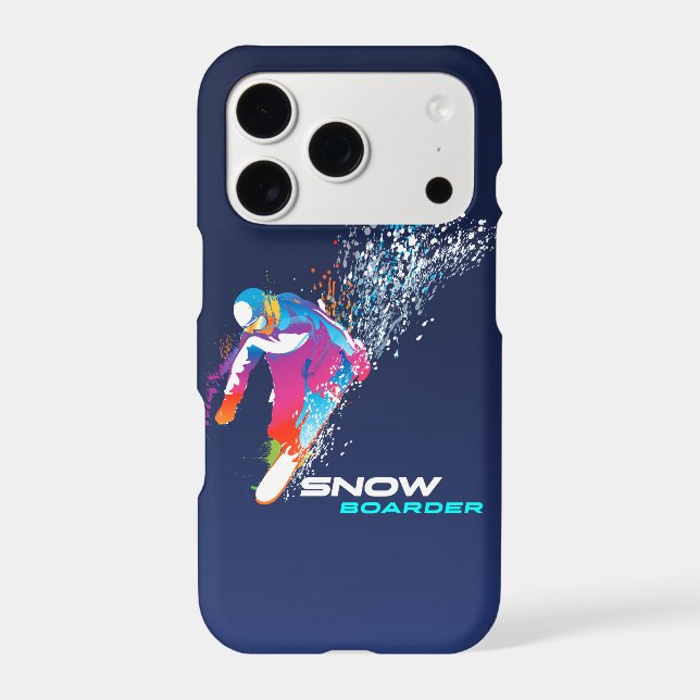 Snowbaording | iPhone case (Back)