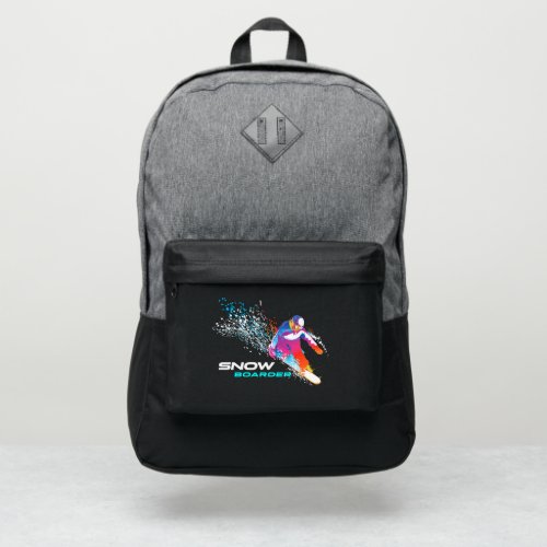 Snowbaording   port authority backpack