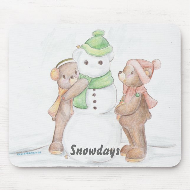Snowbear Mousepad (Front)