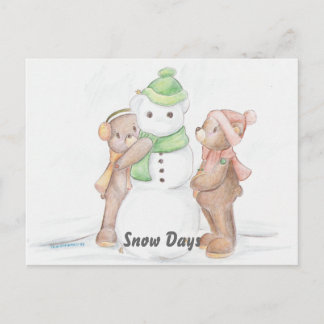 Snowbear Postcard