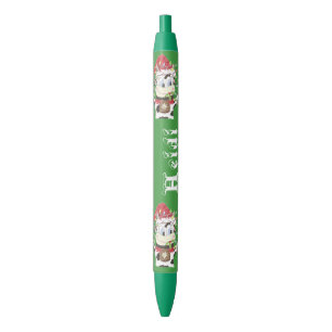Snowbell personalized Xmas pen