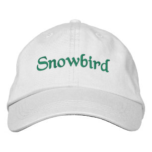 Snowbird Embroidered Baseball Cap