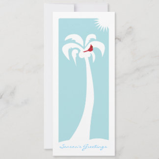 Snowbird Seasons Greetings Holiday Card