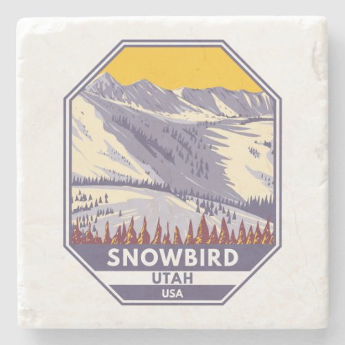 Snowbird Ski Area Winter Utah Stone Coaster