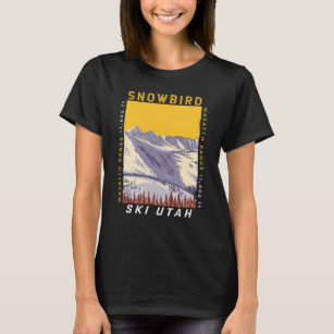 Snowbird Ski Area Winter Utah Vintage T-Shirt