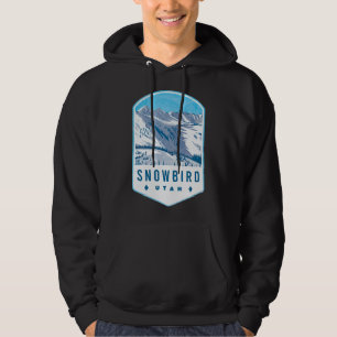 Snowbird Utah Ski Badge Hoodie