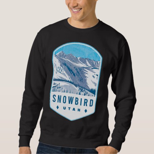 Snowbird Utah Ski Badge Sweatshirt