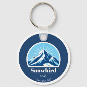 Snowbird Utah USA gift souvenir  Keychain