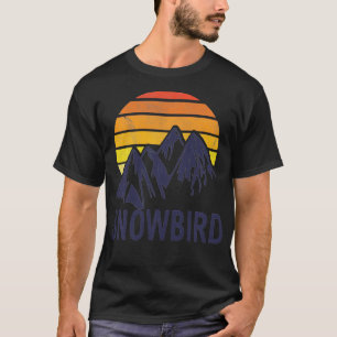 Snowbird Utah USA Ski Resort Snowboarding T-Shirt