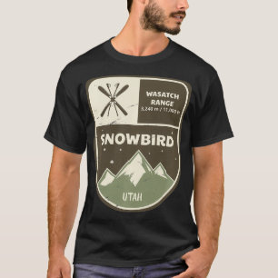 Snowbird Wasatch Range Utah Vintage  T-Shirt
