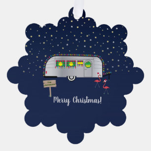 Snowbird's Christmas Ornament Card