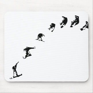 Snowboard 360 mouse pad