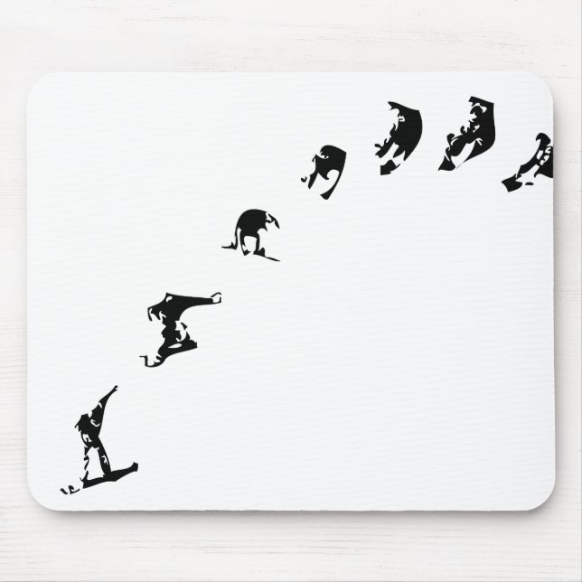 Snowboard 360 mouse pad (Front)