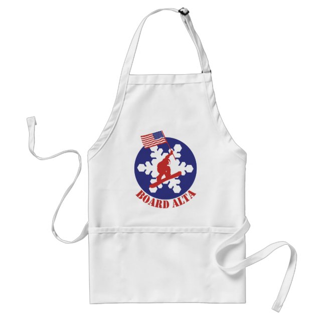 Snowboard Alta Adult Apron (Front)