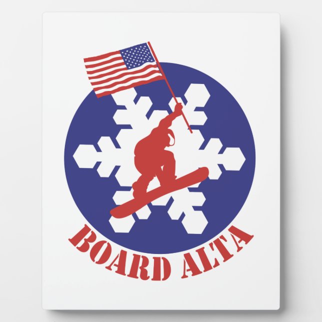 Snowboard Alta Plaque (Front)