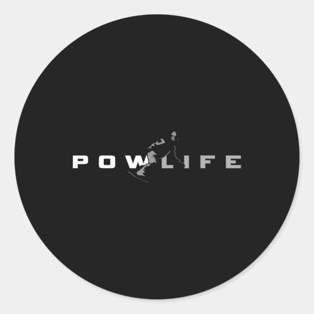 Snowboard Apparel - Snowboarding Snowboarder Snowb Classic Round Sticker (Front)