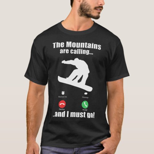 Snowboard Cool Retro Boarder Graphic Snowboarding  T-Shirt