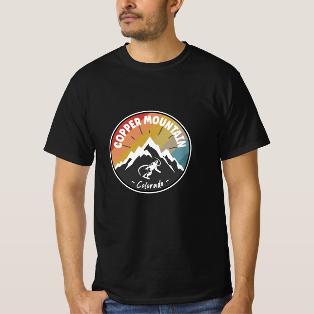 Snowboard Copper Mountain Colorado T-Shirt (Front)