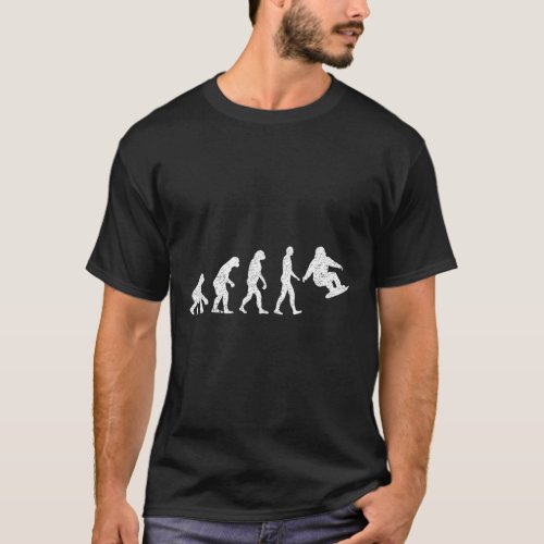 Snowboard Evolution – Snowboarding Lovers Winter S T-Shirt