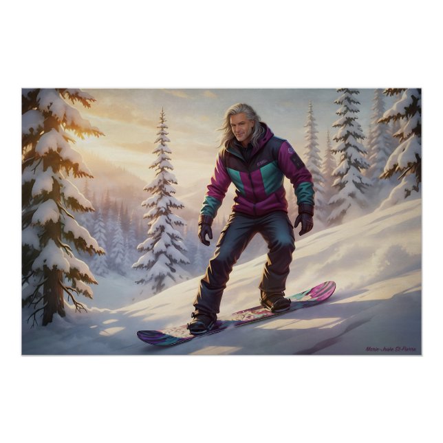Snowboard Fever Poster (Front)