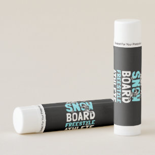 Snowboard Freestyle Athlete Lip Balm