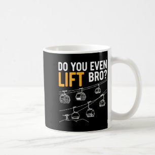 Snowboard funny skiing ski accessories men do even coffee mug