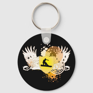 snowboard. hi-fi. v.2 keychain