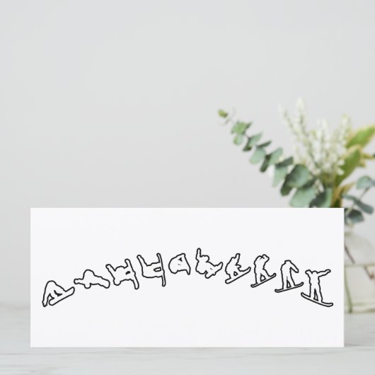 Snowboard Jump (Standing Front)