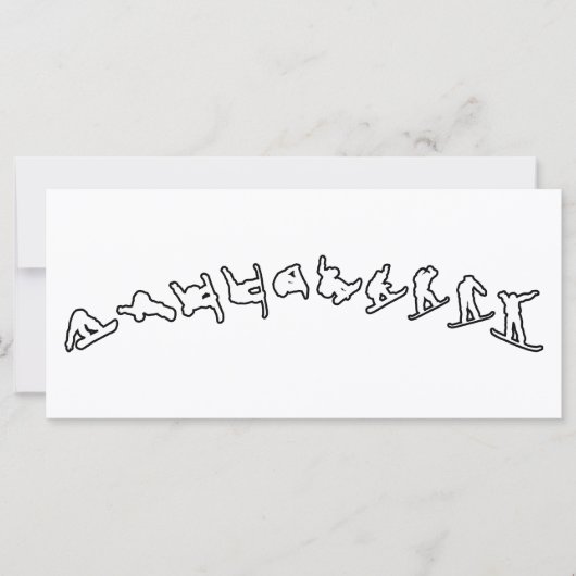 Snowboard Jump (Front)