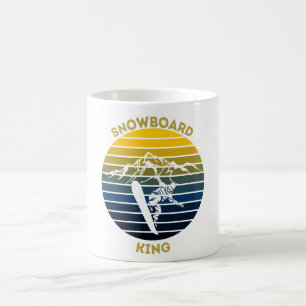 Snowboard King Coffee Mug