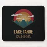 Snowboard Lake Tahoe California Winter Mountain Gi Mouse Pad