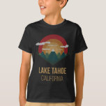 Snowboard Lake Tahoe California Winter Mountain Gi T-Shirt