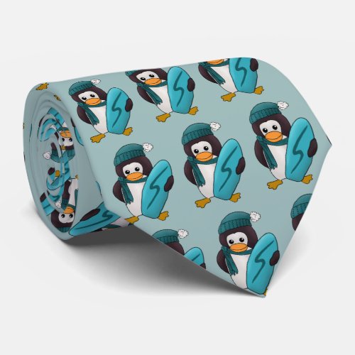 snowboard neck tie