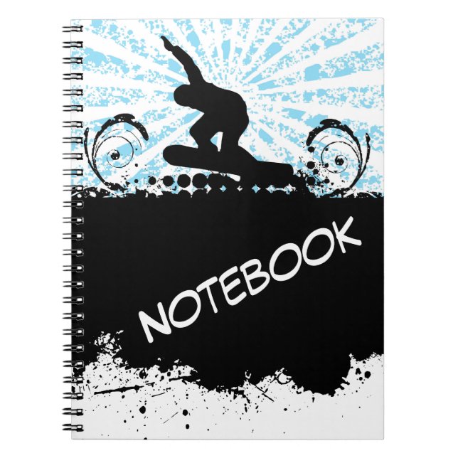 Snowboard Notebook (Front)