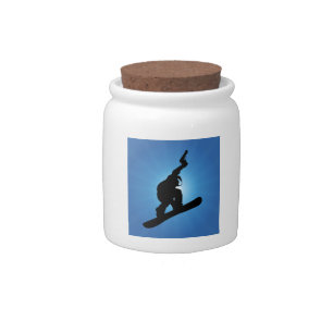 Snowboard Outlaw Candy Jar