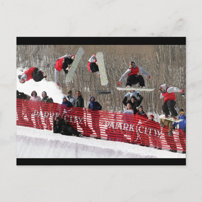 Snowboard Postcard (Front)