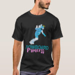 Snowboard Princess Snowboarder Snowboarding Winter T-Shirt<br><div class="desc">Snowboard Princess Snowboarder Snowboarding Winter Sport</div>