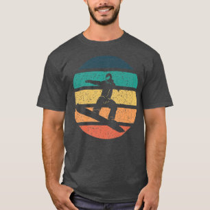Snowboard Retro Vintage Cool Snowboarding Winter S T-Shirt