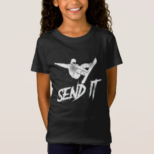 Snowboard Send It Vintage T-Shirt