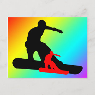 snowboard : shadowstance postcard